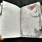 Large moon junk journal Witch halloween junk journal handmade Thick gothic notebook