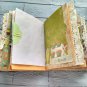 Donut junk journal complete Cafe journal handmade Thick notebook