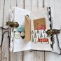 Paris vacation journal complete Travel junk journal handmade thick Holiday France notebook for sale