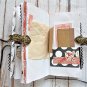 Paris vacation journal complete Travel junk journal handmade thick Holiday France notebook for sale