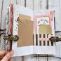 Paris vacation journal complete Travel junk journal handmade thick Holiday France notebook for sale