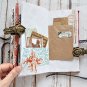 Paris vacation journal complete Travel junk journal handmade thick Holiday France notebook for sale