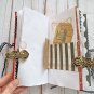 Paris vacation journal complete Travel junk journal handmade thick Holiday France notebook for sale