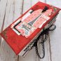 Paris vacation journal complete Travel junk journal handmade thick Holiday France notebook for sale