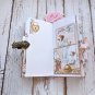 Bunny junk journal complete Fairytale junk journal handmade thick Vintage notebook for sale