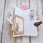 Bunny junk journal complete Fairytale junk journal handmade thick Vintage notebook for sale