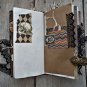 Large Halloween junk journal for sale complete Spooky junk journal handmade thick Haunted notebook