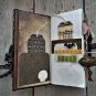 Large Halloween junk journal for sale complete Spooky junk journal handmade thick Haunted notebook