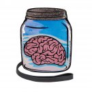 Brain Jar Crossbody Bag