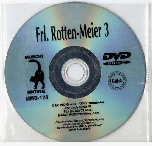 DVD FRL.ROTTEN-MEIER 3