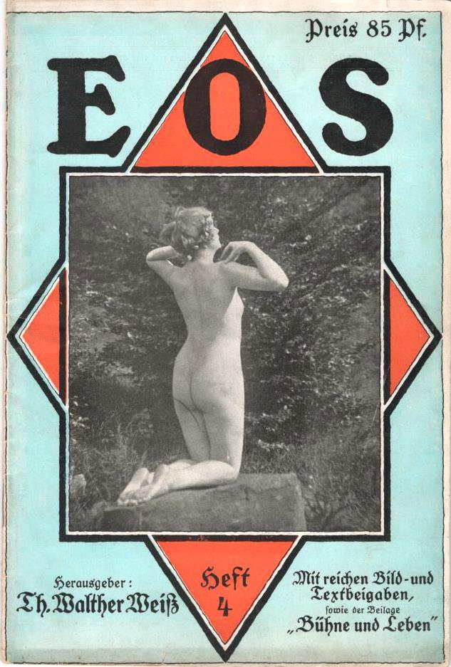 EOS Heft 4 - 1928 Verlag Th. Weiss Gottingen