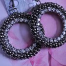 EARRINGS Bubble Bead Earrings ~ Silver Stones ~  Jewlrly