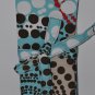 Makeup Brush Holder Roll Pouch Funky Pokka Dot Pattern