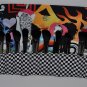 Makeup Brush Roll Unique Edgy Design XL Size ~16 Slots