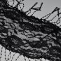 Scarf ~ Strong Lace Scarf in Black - Stylish Beautiful
