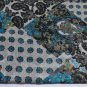 Scarf - Blue Paisley Pattern Scarf FUNKY STYLE