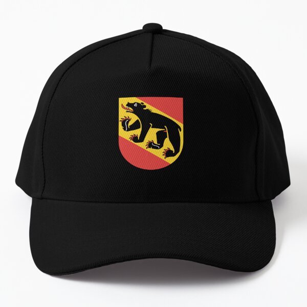 Coat Of Arms Of Bern Switzerland Baseball Cap Hat Casquette Czapka Black