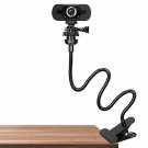 Webcam Stand Flexible Desk Table Mount Clamp Gooseneck 25 Inch With 1/4 Adapter