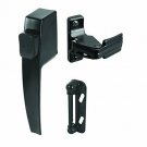 Push Button Door Handle Screen Storm Night Lock Lever Latch Set Metal Door New