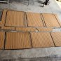 1987 Bayliner 4550 Swim Platform Cockpit Boat EVA Faux Foam Teak Deck Floor Pad