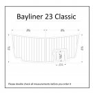 Bayliner 23 Classic Swim Platform Boat EVA Faux Foam Teak Deck Floor Pad