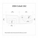 2004 Cobalt 262 Swim Platform Boat EVA Faux Foam Teak Deck Floor Pad