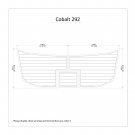 Cobalt 292 Swim Platform Boat EVA Faux Foam Teak Deck Floor Pad