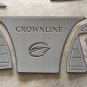 2003 Crownline 230 Swim Step Cockpit Boat EVA Faux Foam Teak Deck Floor Pad
