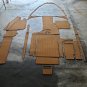 2017 Malibu 22 VLX Cockpit Floor Kit Pad Boat EVA Foam Faux Teak Deck Floor Mat