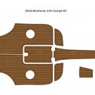 2018 Monterey 224 Cockpit Kit Boat EVA Faux Foam Teak Deck Floor Pad