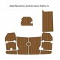 2018 Monterey 234 SS Swim Platfrom Step Pad Boat EVA Foam Faux Teak Deck Floor