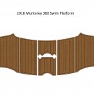 2018 Monterey 360 Swim Platform Boat EVA Faux Foam Teak Deck Floor Pad