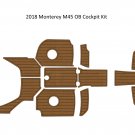 2018 Monterey M45 OB Cockpit Kit Boat EVA Faux Foam Teak Deck Floor Pad