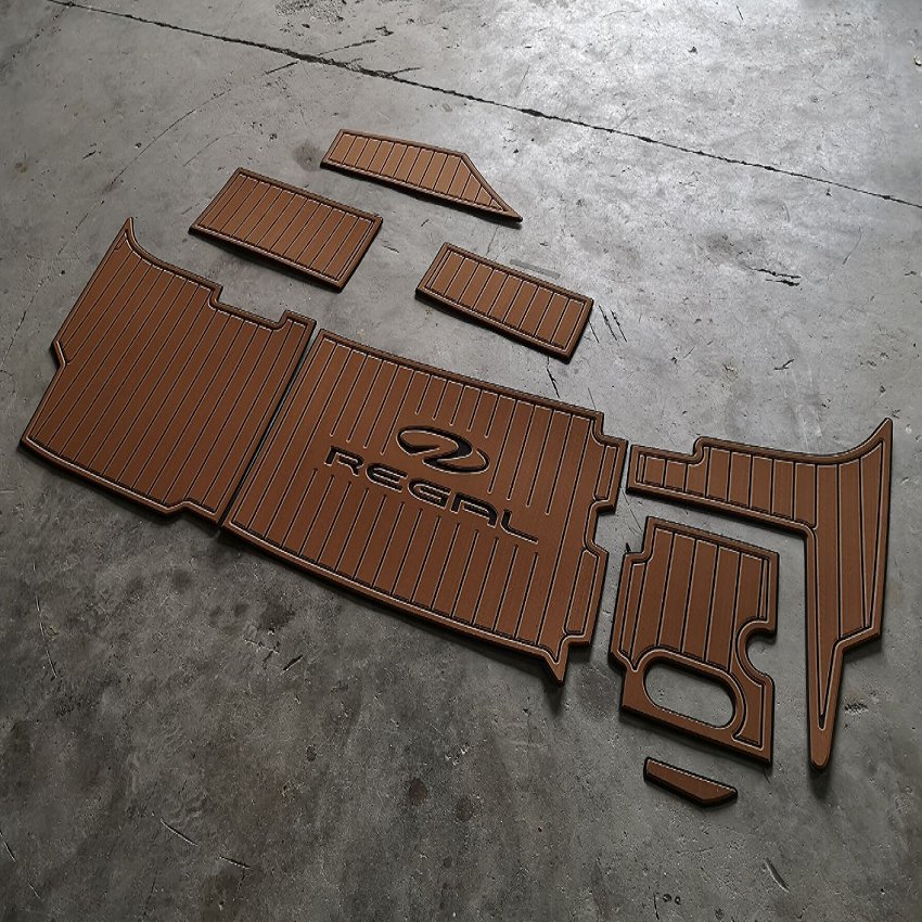 2013 Regal Express 28 Swim Platform Boat EVA Faux Foam Teak Deck Floor Pad