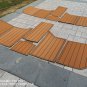 Reinell 205 Swim Platform Boat EVA Faux Teak Deck Floor Pad