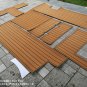 Reinell 205 Swim Platform Boat EVA Faux Teak Deck Floor Pad