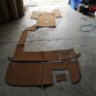 2004 Rinker Fiesta Vee 270 Swim Platform Cockpit Pad Boat EVA Teak Floor Mat