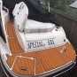 2005 Rinker Captiva 232 Swim Platform Boat EVA Faux Foam Teak Deck Floor Pad