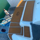 1996 Sunseeker Camargue 51 Swim Platform Boat EVA Faux Teak Deck Floor Pad