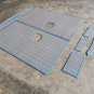 2008 Sugar Sand Calais Swim Step & Cockpit Boat EVA Faux Teak Deck Floor Pad
