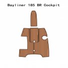 Bayliner 185 BR Cockpit Boat EVA Faux Teak Deck Floor Pad