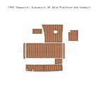 1993 Chaparral Signature 28 Swim Platform and Cockpit Boat EVA Faux Teak Deck Floor Pad