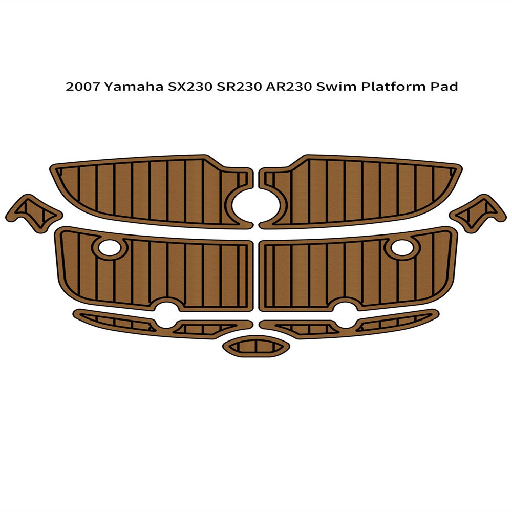 2007 Yamaha SX230 SR230 AR230 Swim Platform Pad Boat EVA Foam Teak Floor Mat