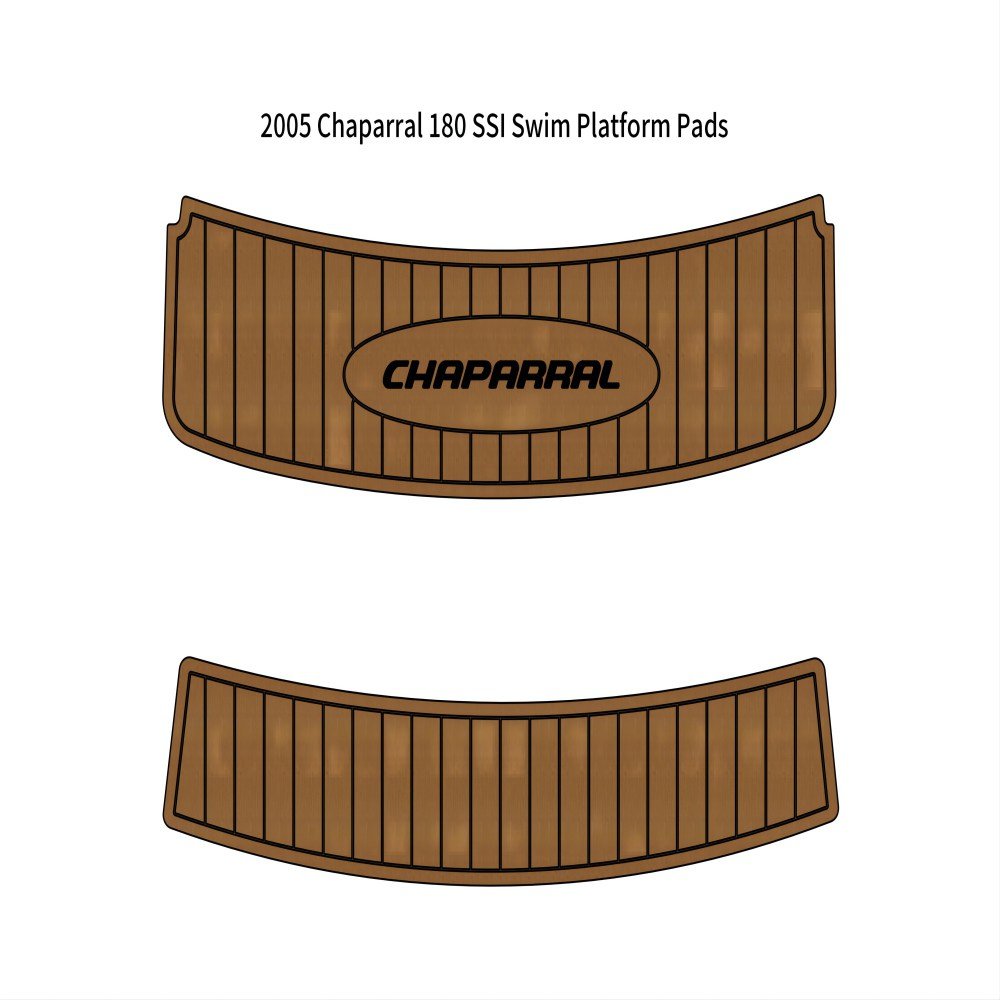 2005 Chaparral 180 SSI Swim Platform Step Boat EVA Foam Teak Deck Floor Pad Mat