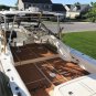 2000 Carolina Classic 25 Cockpit Pad Boat EVA Faux Foam Teak Deck Floor Mat