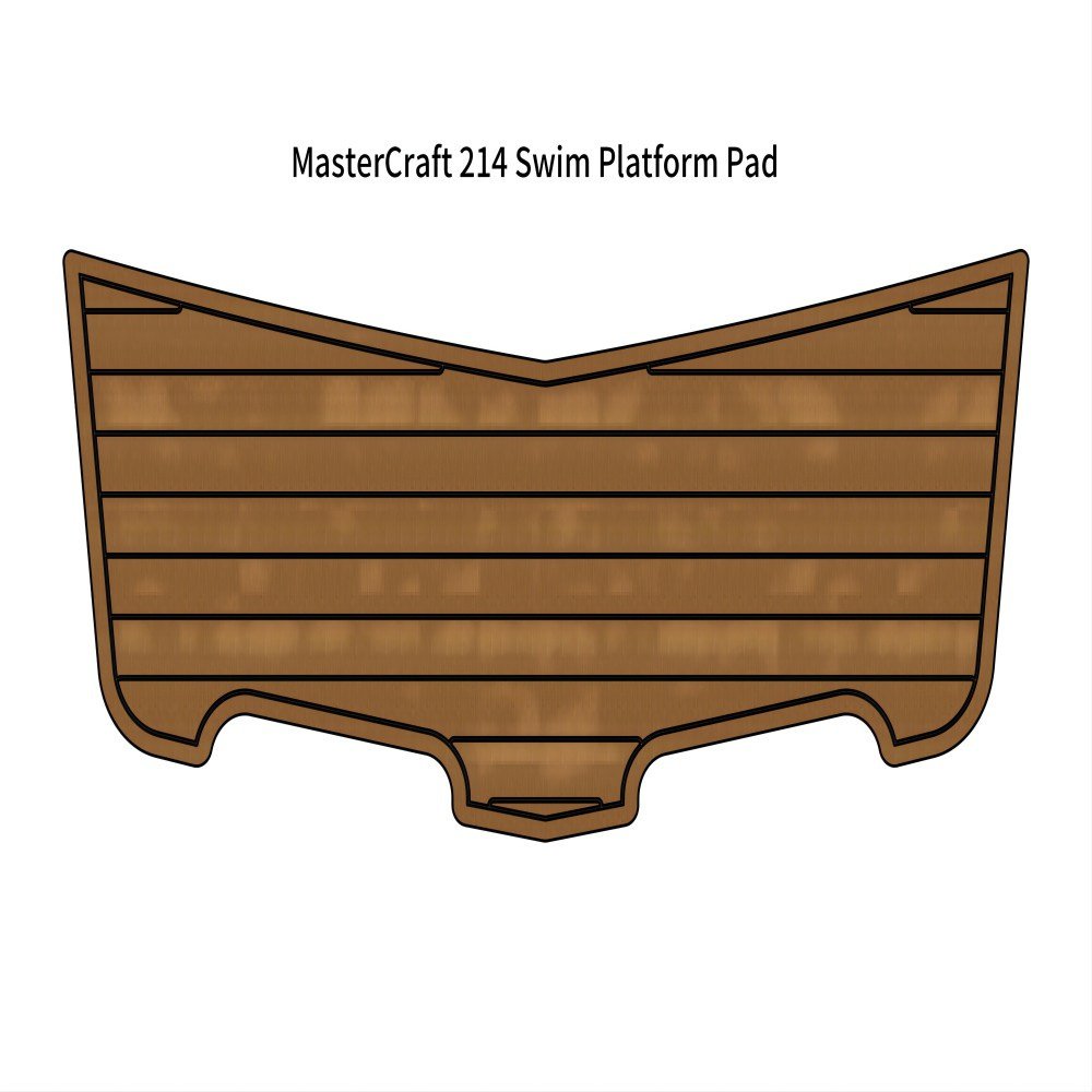 MasterCraft 214 Swim Platform Step Boat EVA Faux Foam Teak Deck Floor Pad Mat