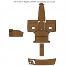 2016-2017 Re-gal 2300RX Swim Platform Cockpit Pad Boat EVA Foam Teak Deck Floor