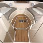 2004 Sea Ray Sundeck 220 Swim Platform Cockpit Pad Boat EVA Foam Teak Floor Mat