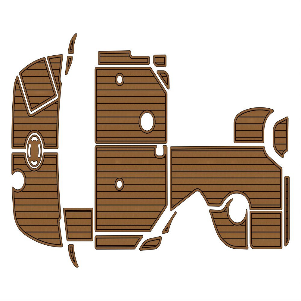 2001-2009 Sea Ray Sundancer 280 Swim Platform Cockpit Pad Boat EVA Teak Floor