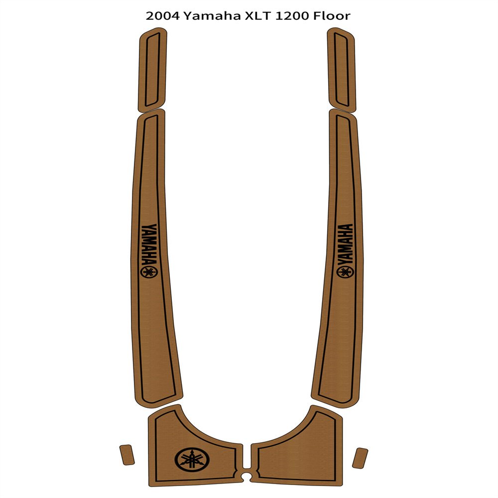 2004 Yamaha XLT 1200 Floor Pad Boat EVA Foam Faux Teak Deck Decking Mat Flooring